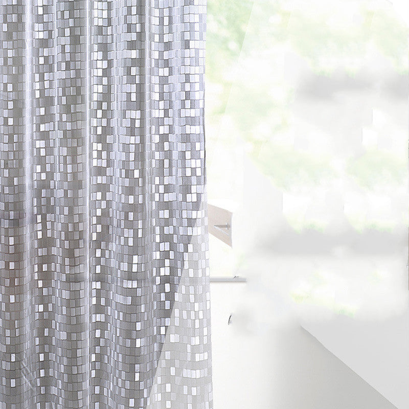 Bathroom Waterproof And Mildew-proof Thickened Shower Curtain 3D Shower Curtain