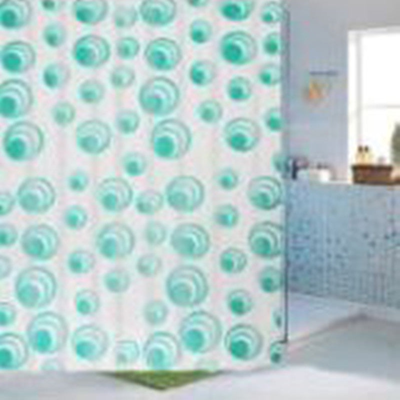 Bathroom Partition Waterproof Printing Shower Curtain