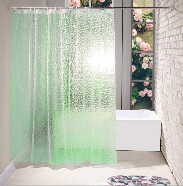 Bathroom Waterproof And Mildew-proof Thickened Shower Curtain 3D Shower Curtain