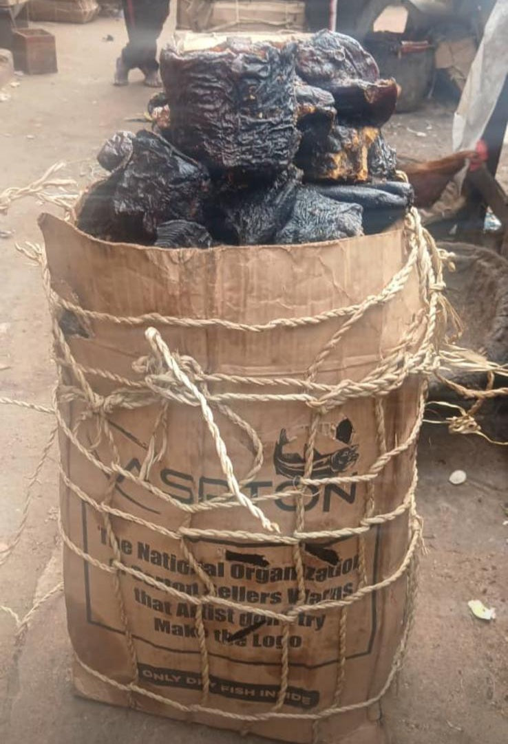 Asa Fish (Eja Osan, Azu Asa, Dansarki) Freshly smoked Tasty - Big Size | 600g