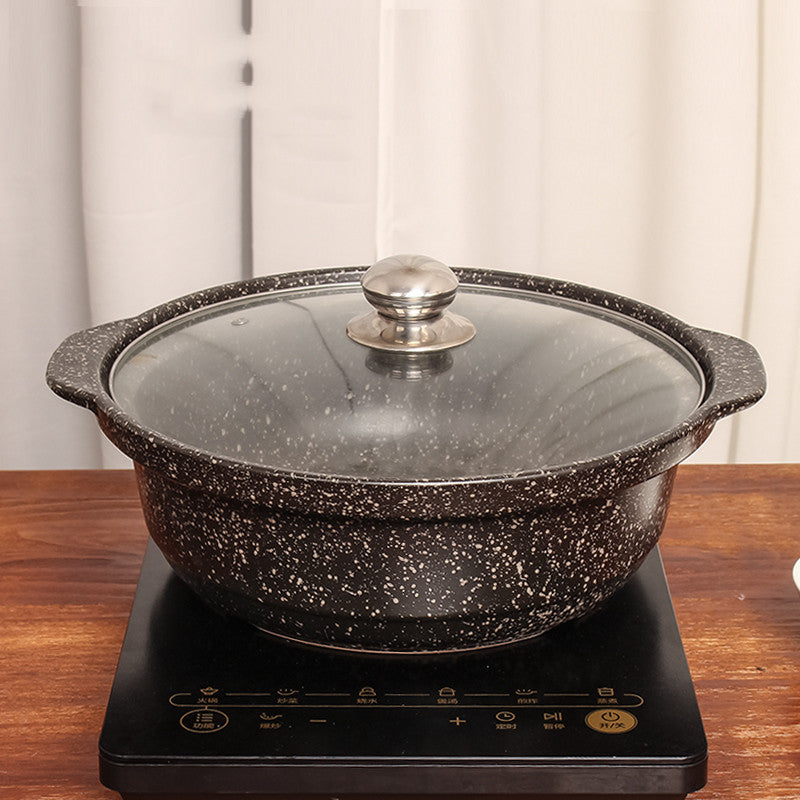 Stone Casserole Heat-resistant Health-care Ceramic Soup Pot